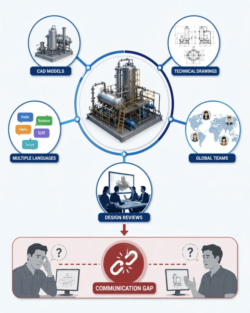Challenges of technical communication in global engineering projects