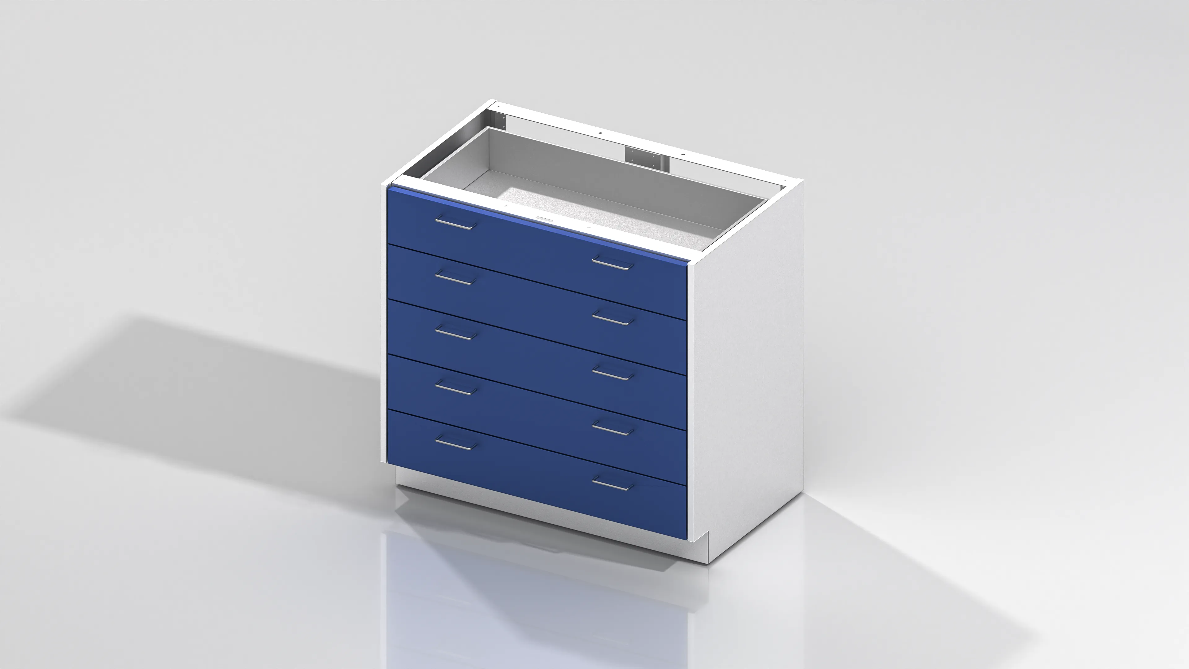 BASE 5 DRAWERS WIRE PULL (36W)