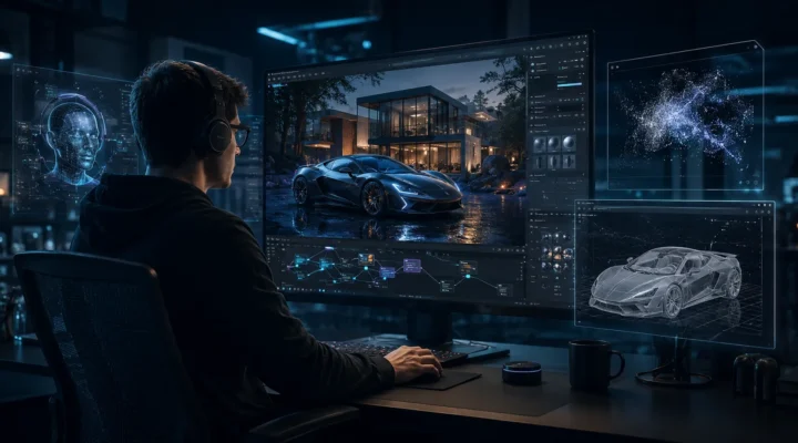 AI-Powered 3D Rendering