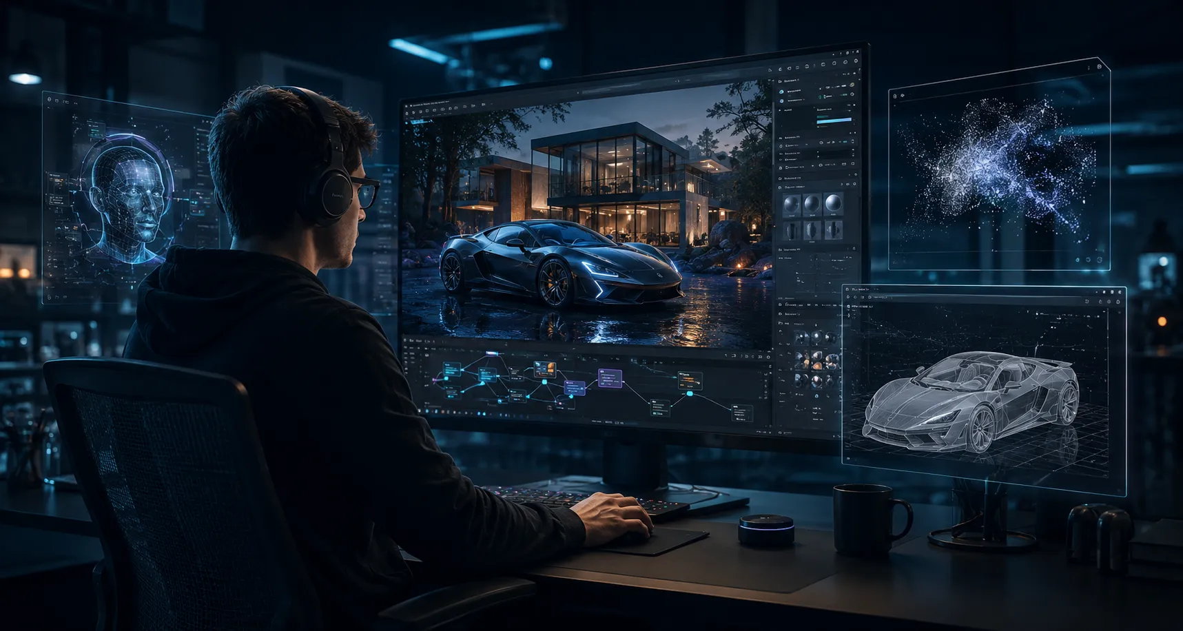 AI-Powered 3D Rendering